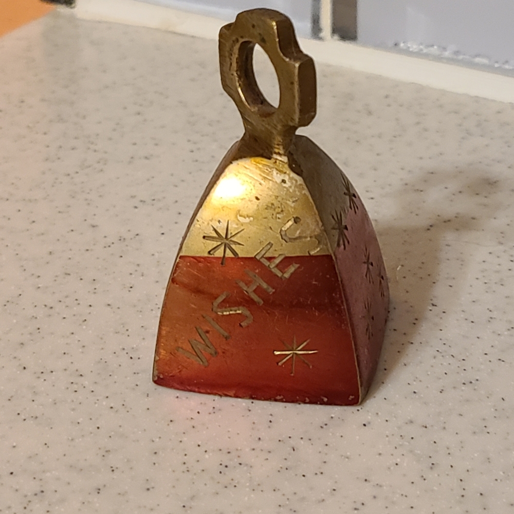 Best Wishes Vintage Dinner Bell